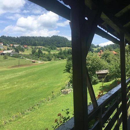 B&B Cerne Polhov Gradec Buitenkant foto