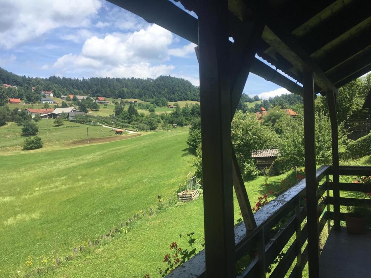 B&B Cerne Polhov Gradec Buitenkant foto